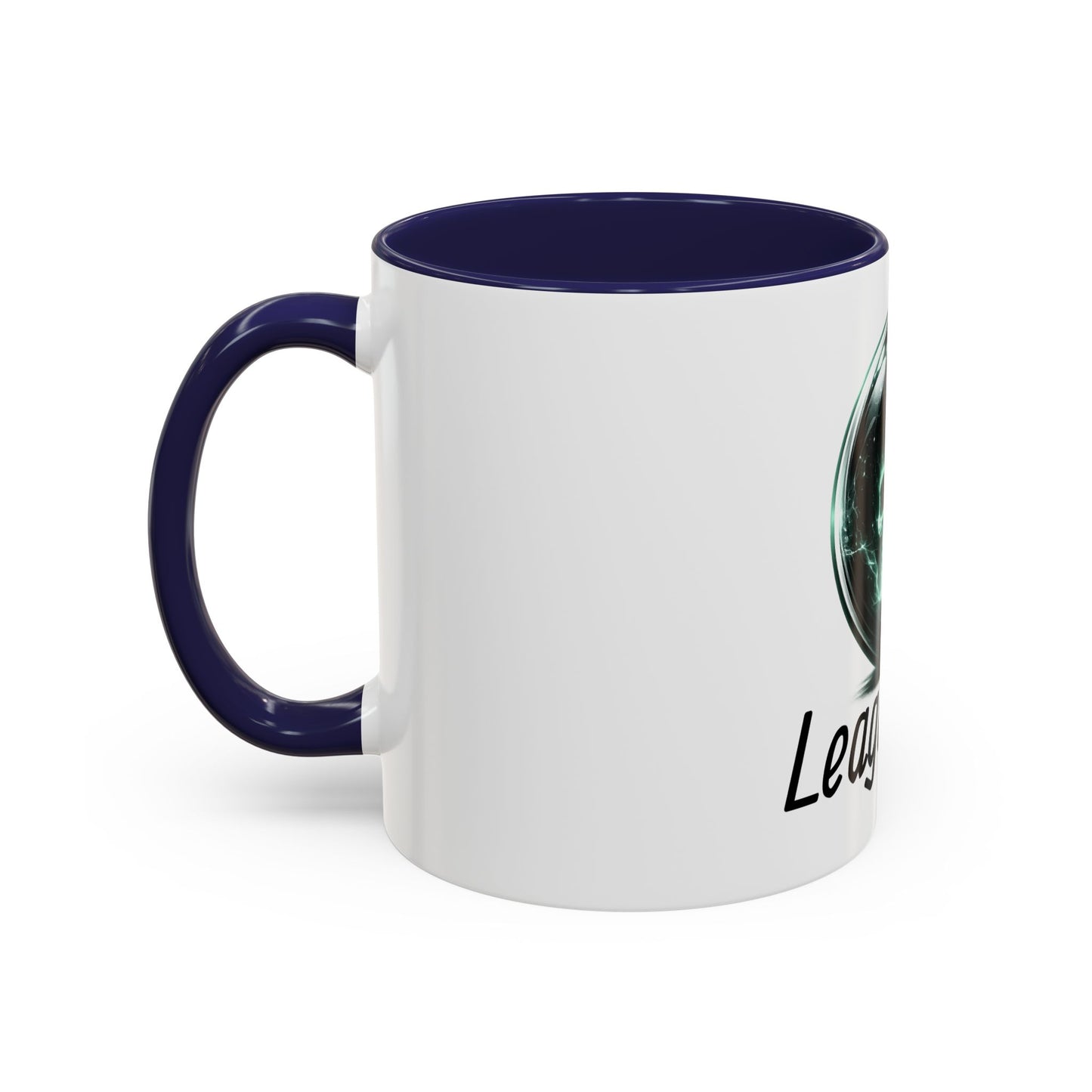 League Life 8-Ball Skull Accent Coffee Mug – Billiards Player Gift