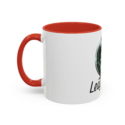 League Life 8-Ball Skull Accent Coffee Mug – Billiards Player Gift