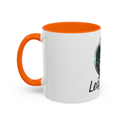 League Life 8-Ball Skull Accent Coffee Mug – Billiards Player Gift