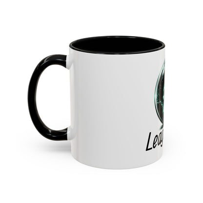 League Life 8-Ball Skull Accent Coffee Mug – Billiards Player Gift