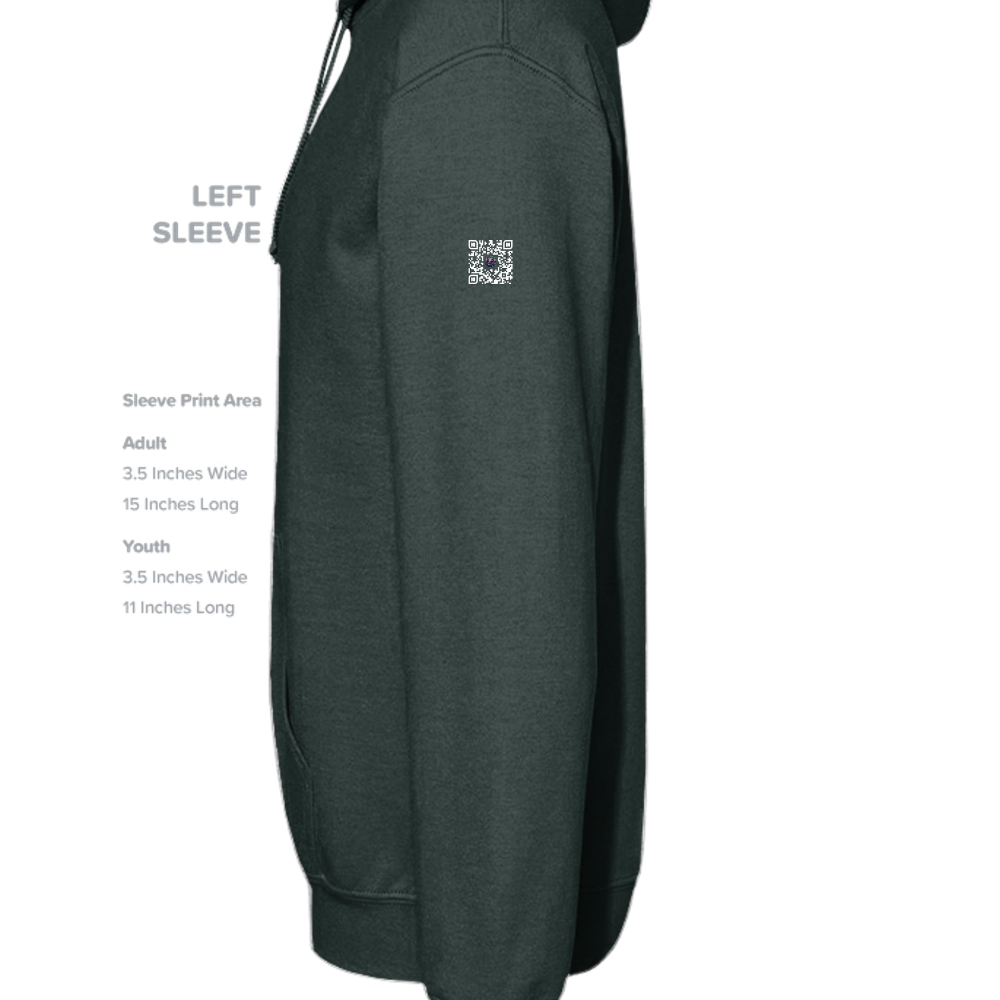 FOREST GREEN - G185 - SLEEVE_LEFT
