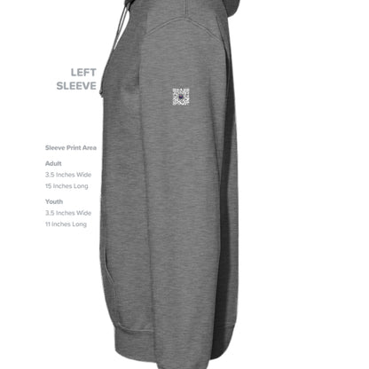 GRAPHITE HEATHER - G185 - SLEEVE_LEFT