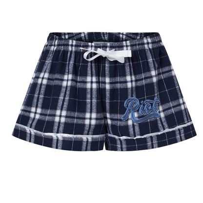 NAVY/ SILVER PLD - FRONT
