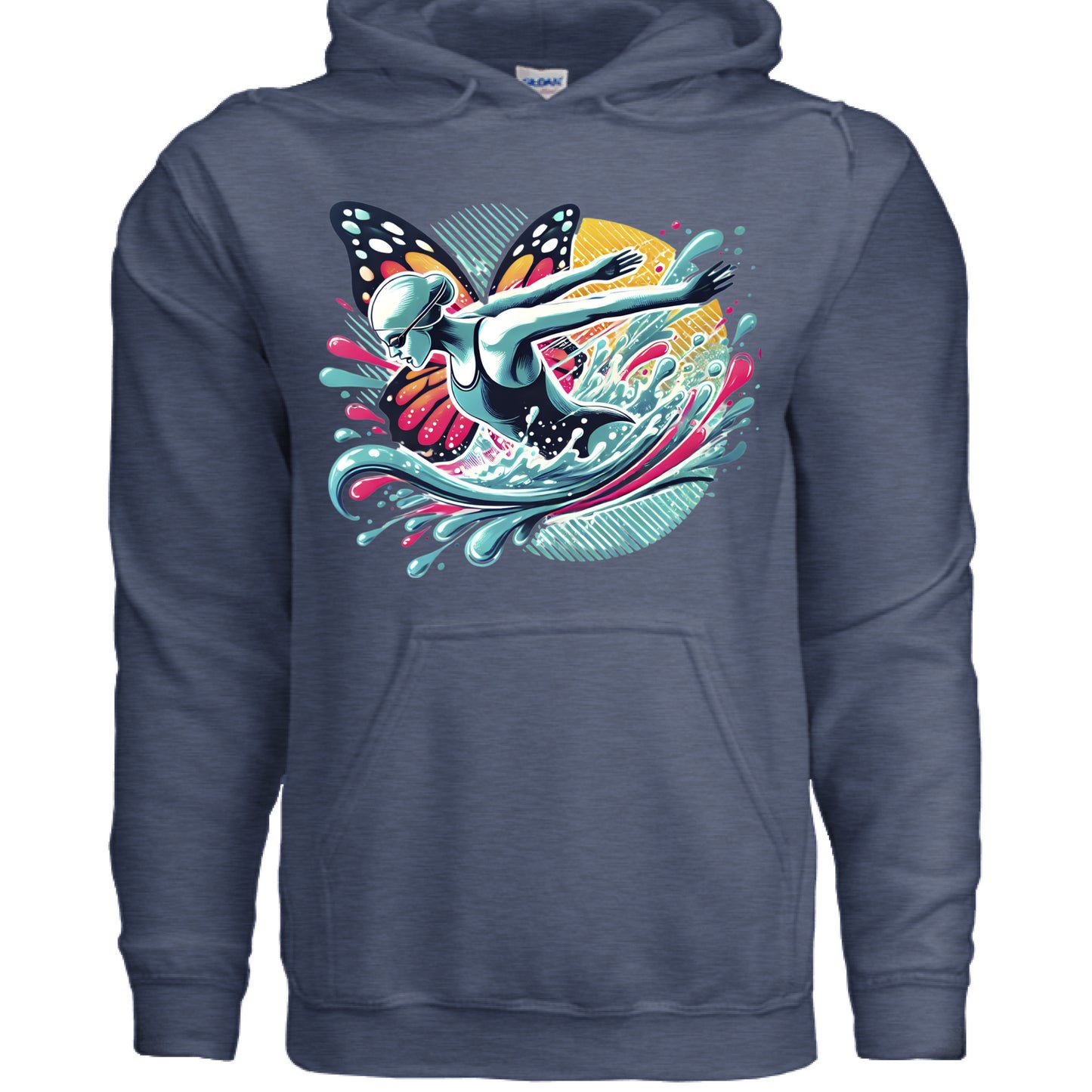 Heather Sport Dark Navy - FRONT