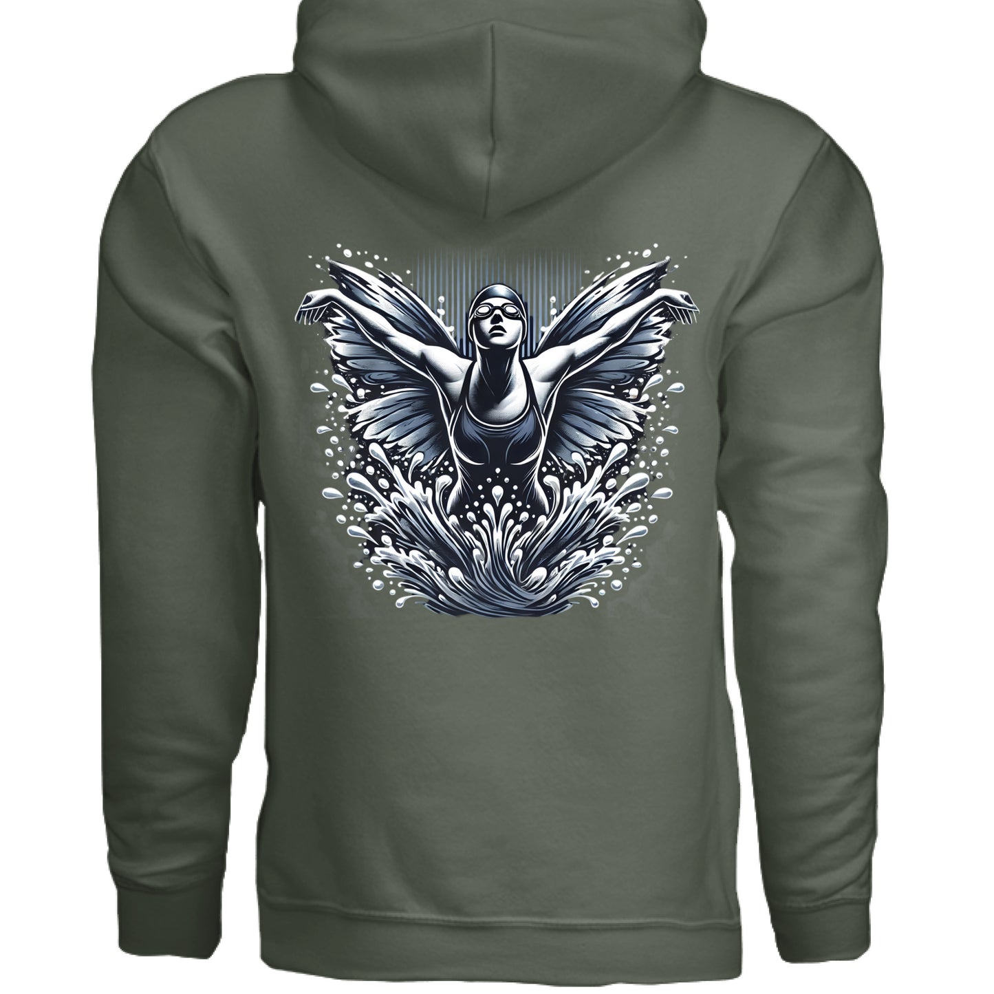 MILITARY GREEN - BACK