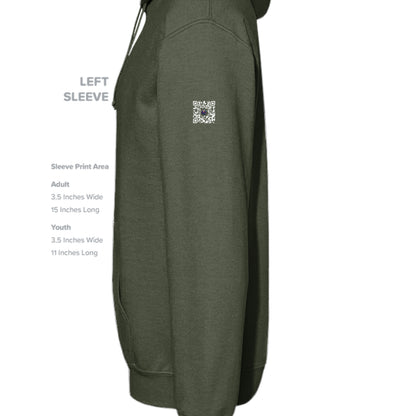 MILITARY GREEN - SF500 - SLEEVE_LEFT