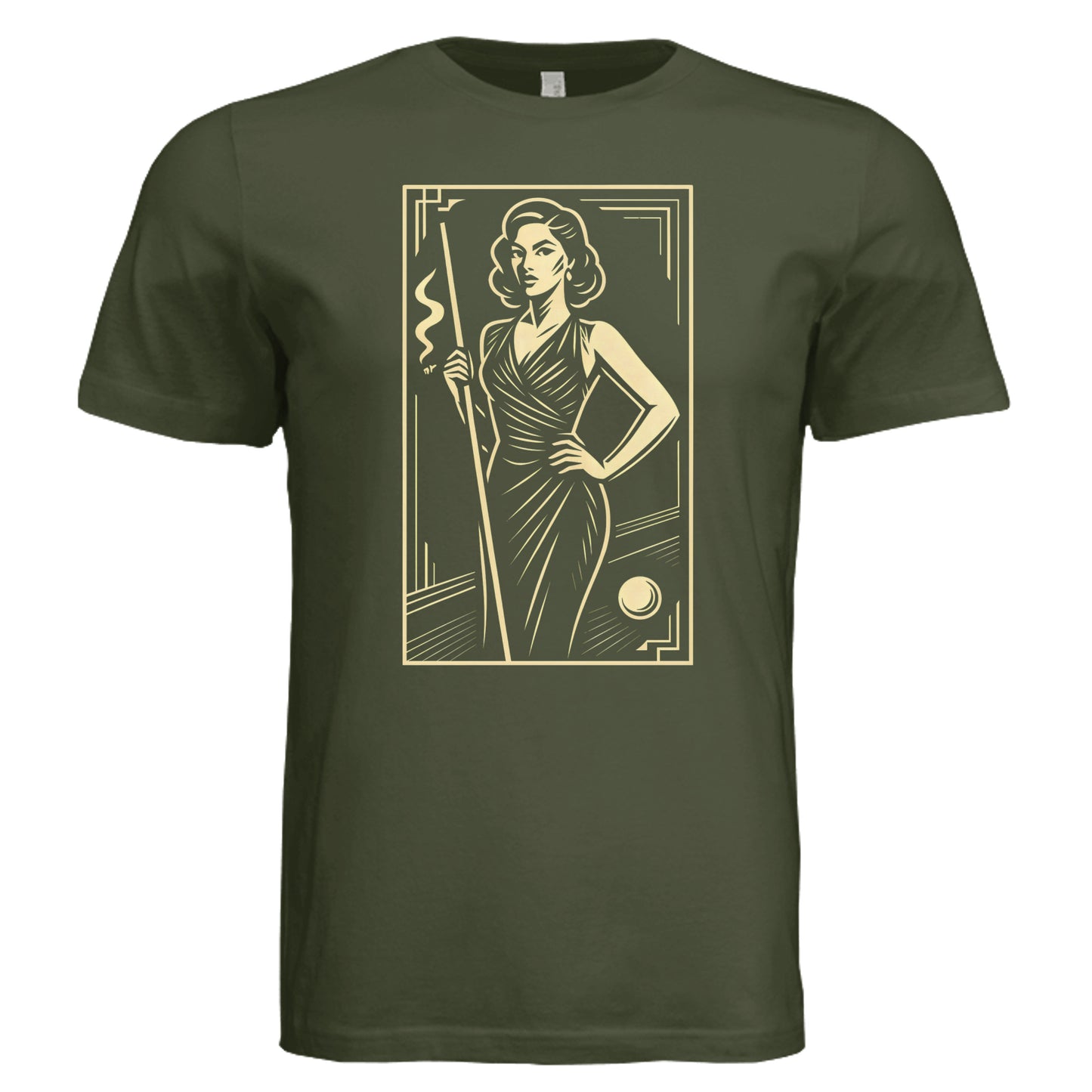 Military Green - 3001C - FRONT