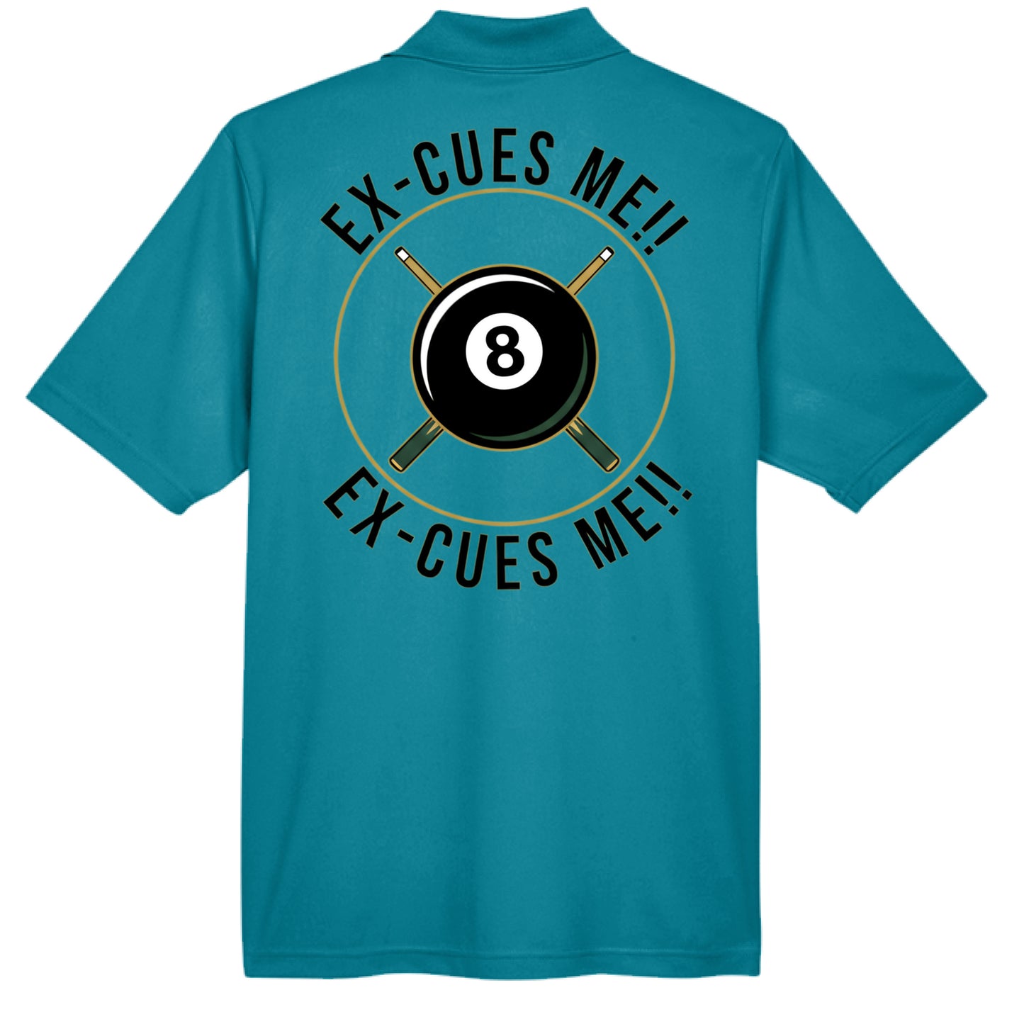 Clear Teal - BACK
