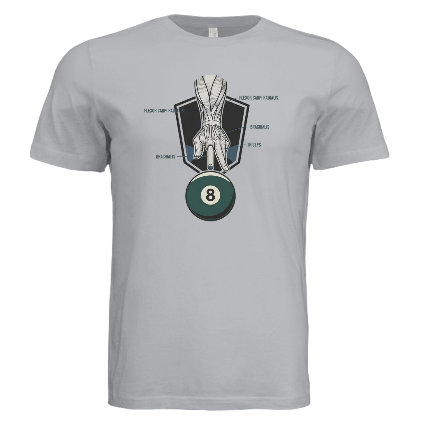 Solid Athletic Grey - 3001C - FRONT