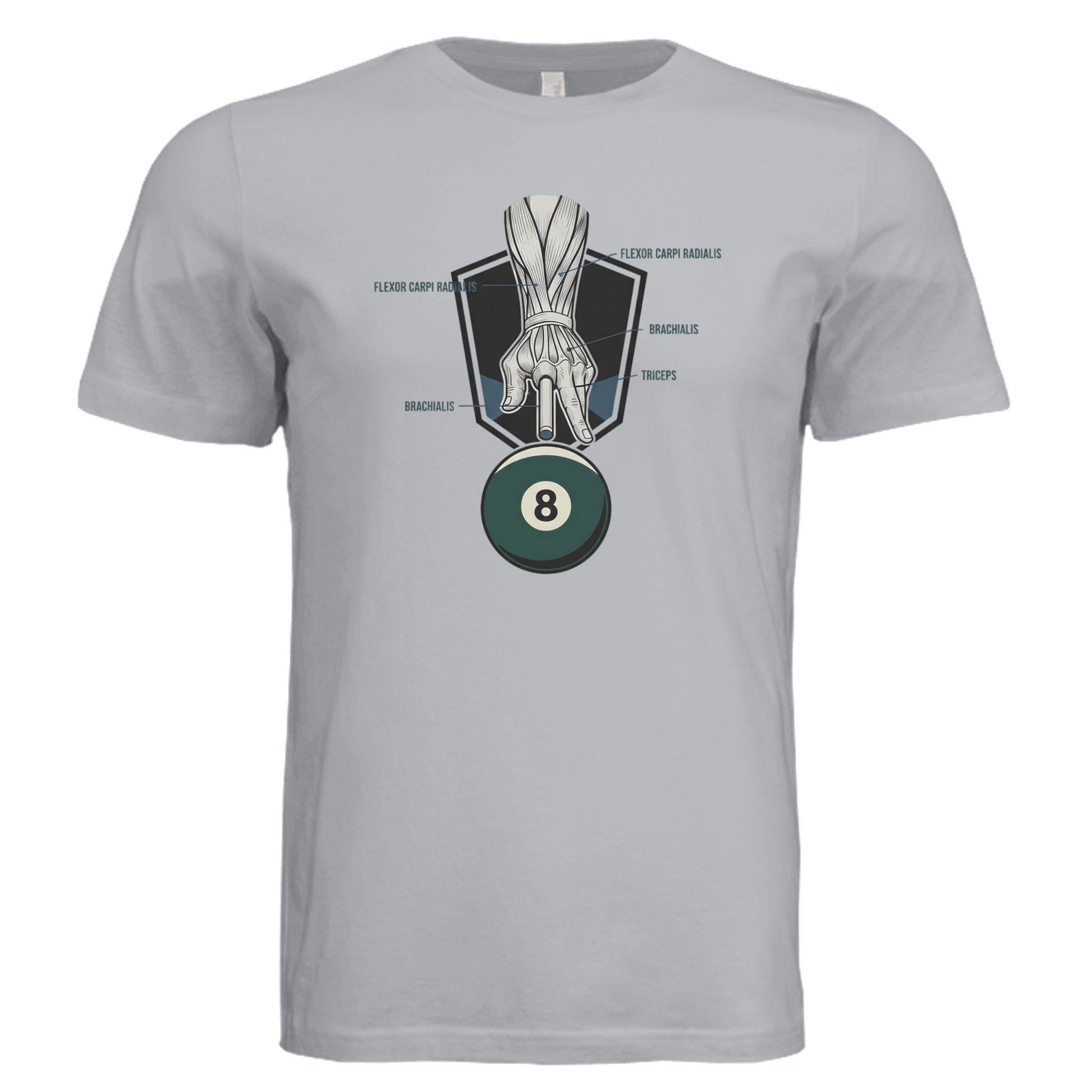 Solid Athletic Grey - 3001C - FRONT