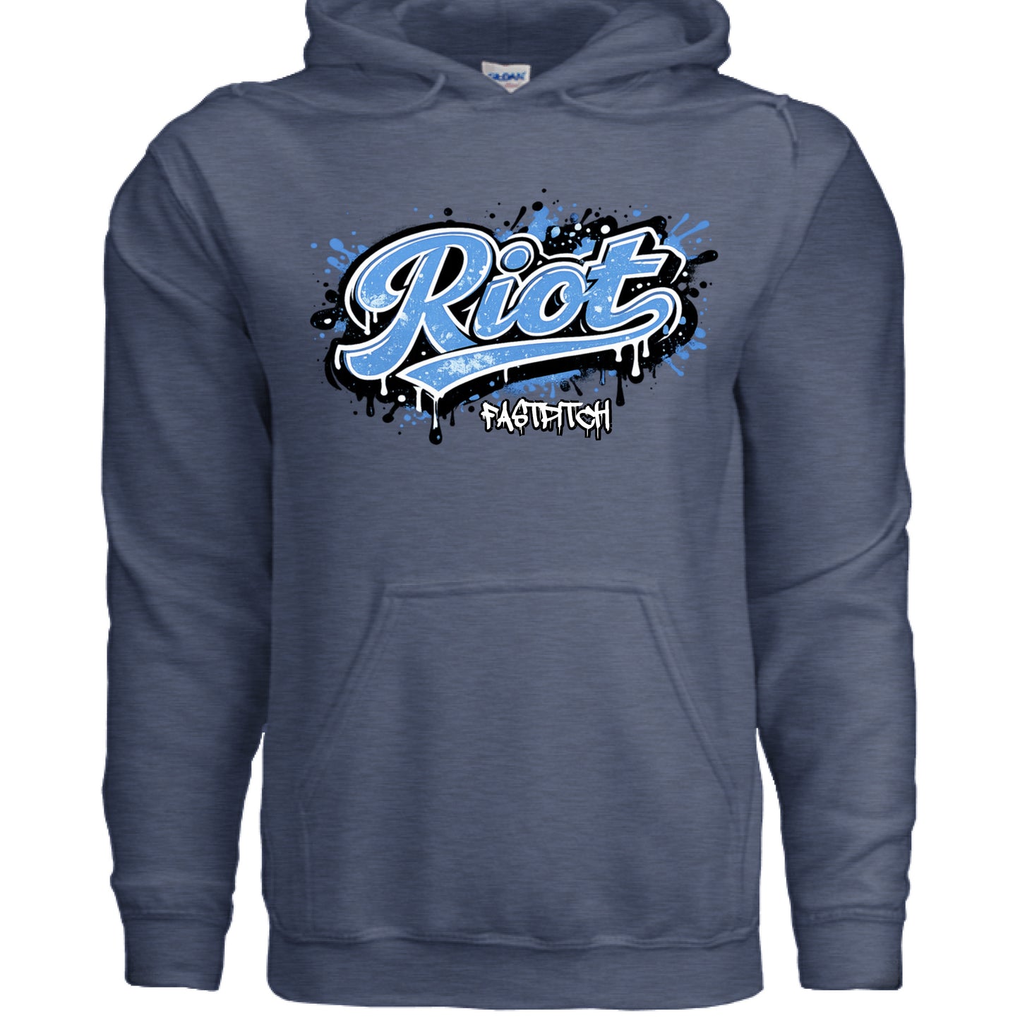 Heather Sport Dark Navy - FRONT
