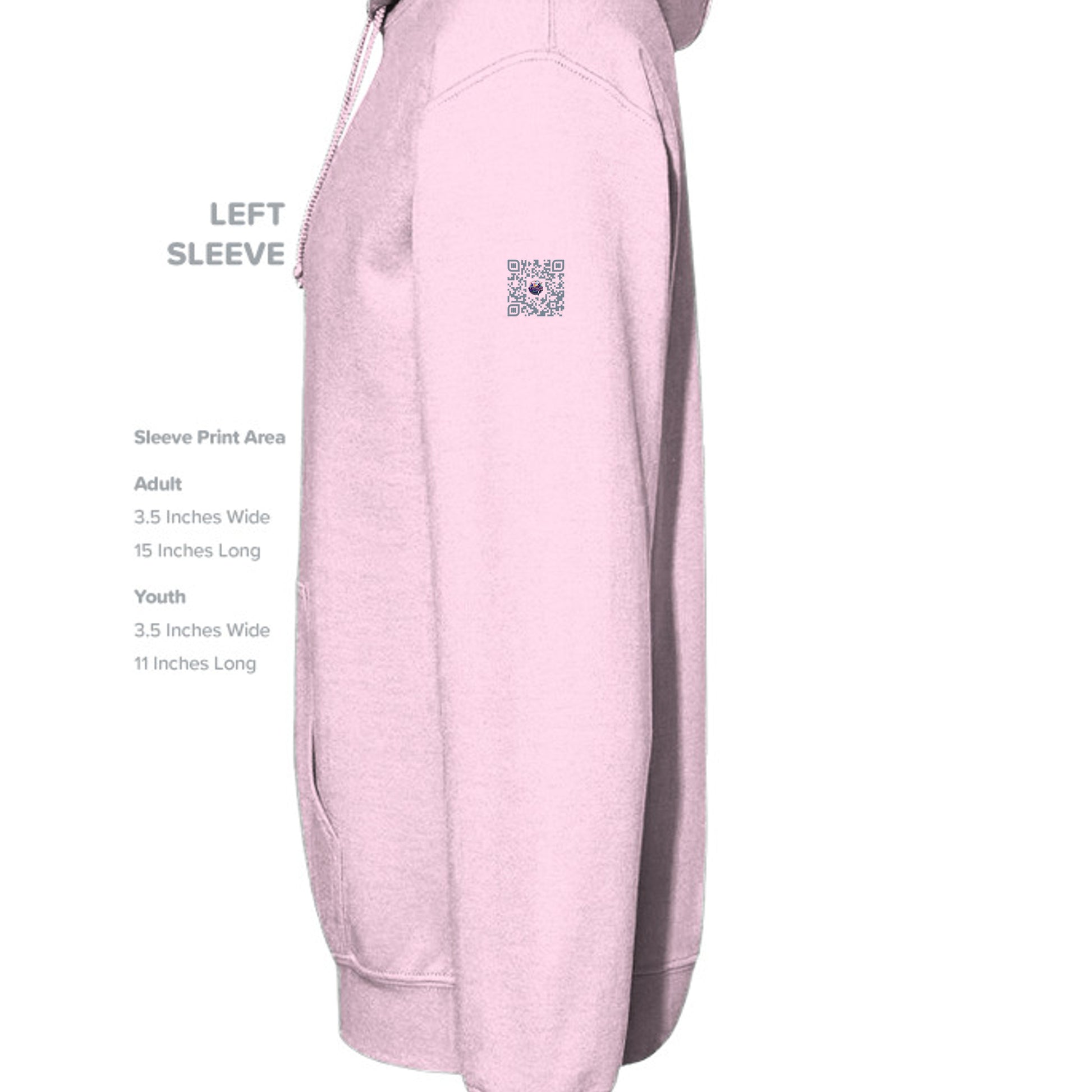 LIGHT PINK - G185 - SLEEVE_LEFT