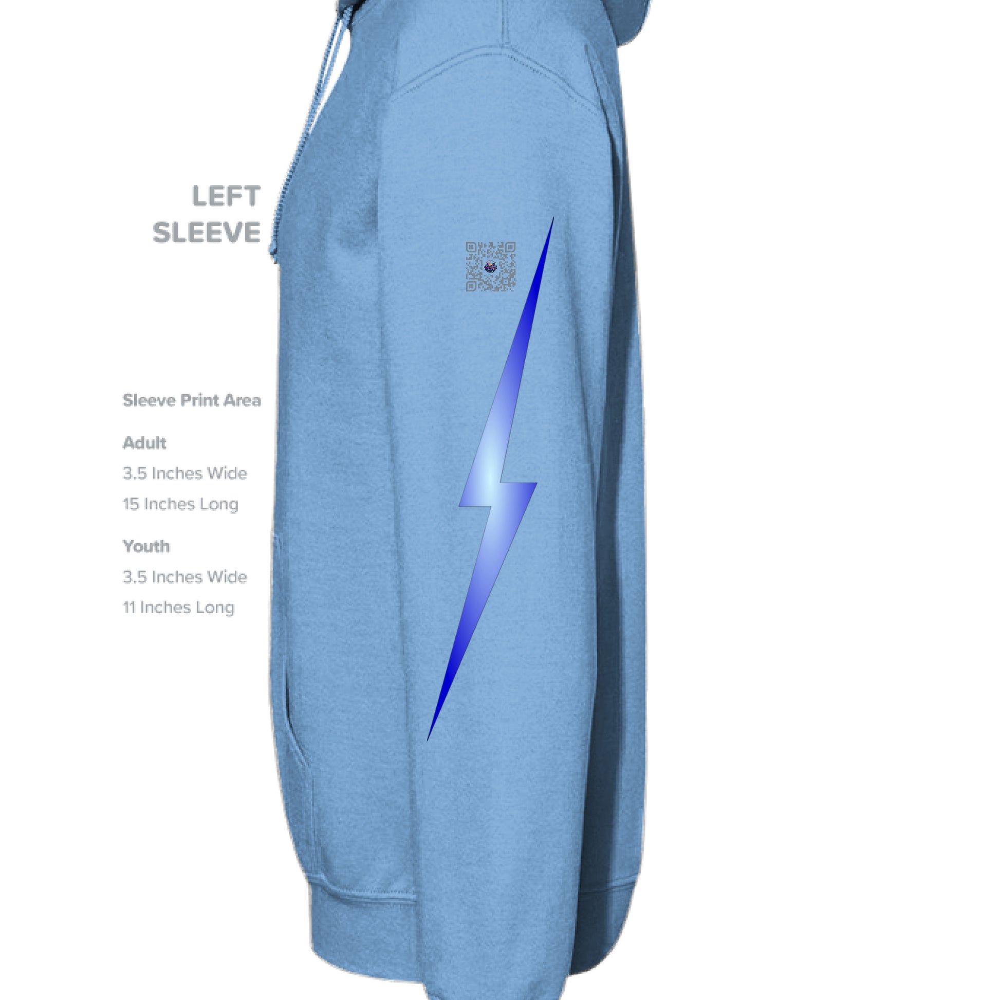 CAROLINA BLUE - SLEEVE_LEFT
