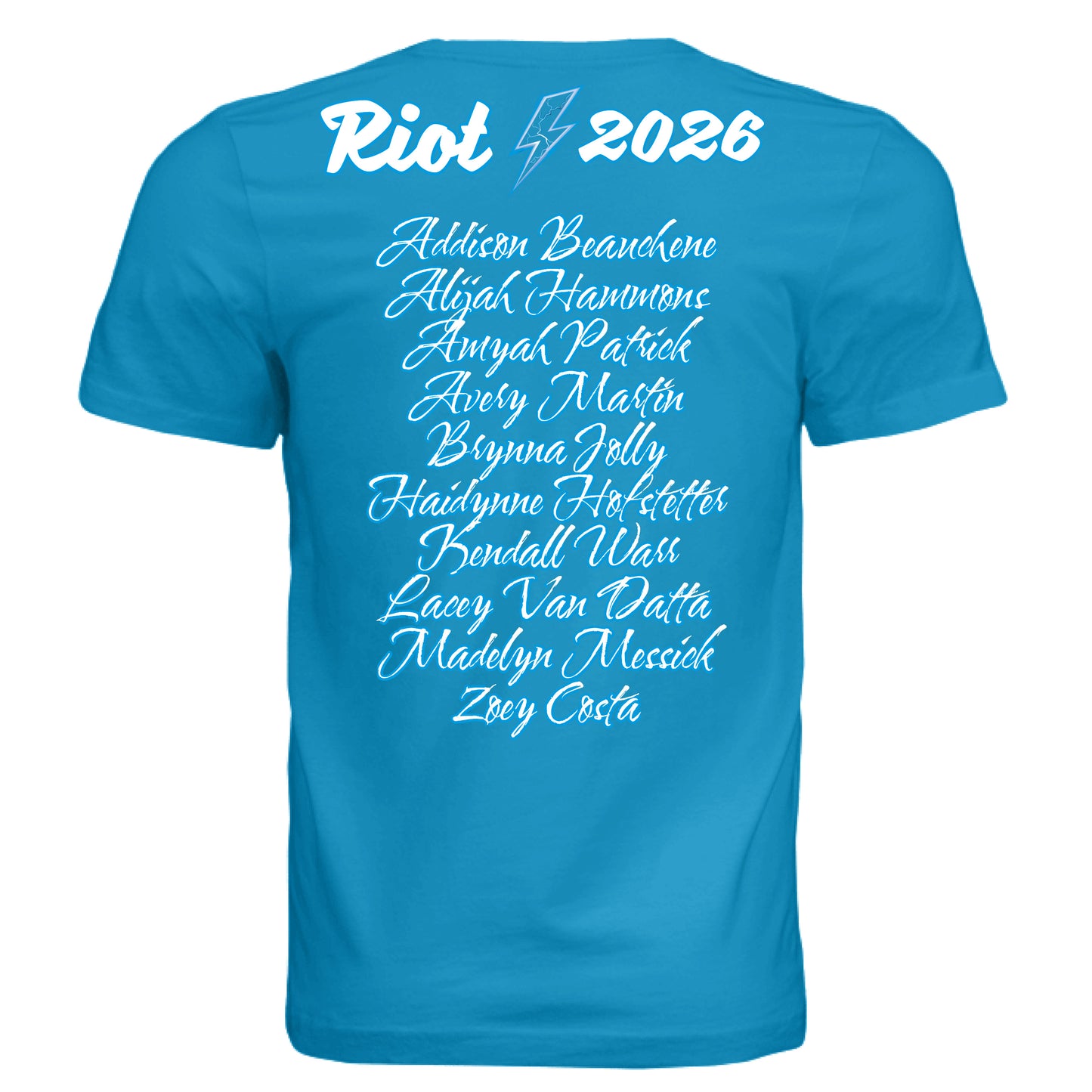 Electric Blue - BACK