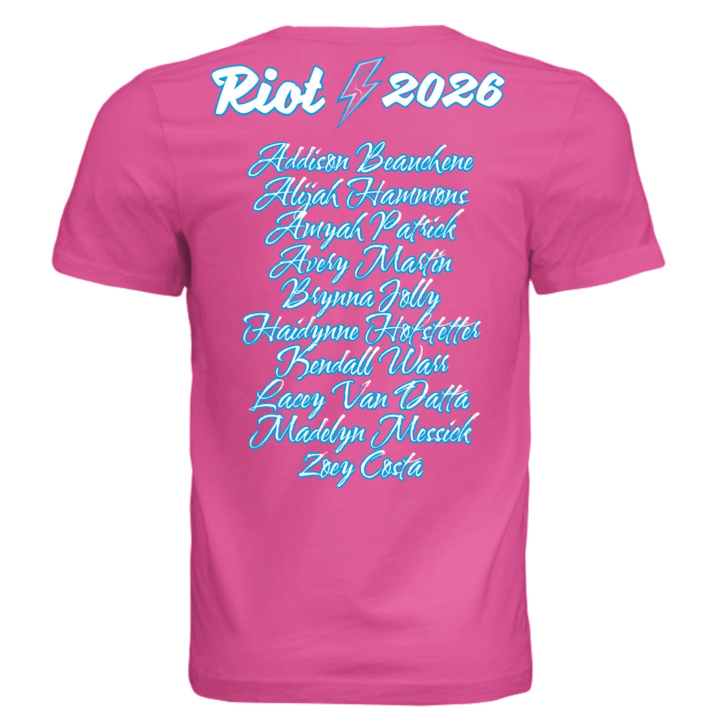 Charity Pink - BACK
