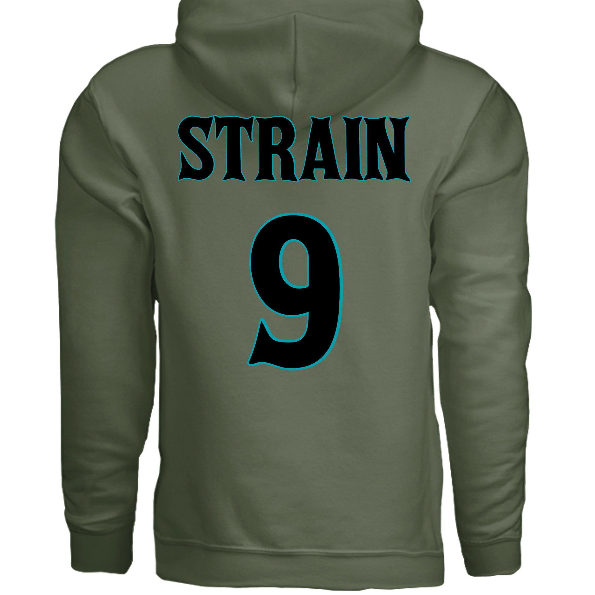 MILITARY GREEN - G185 - BACK