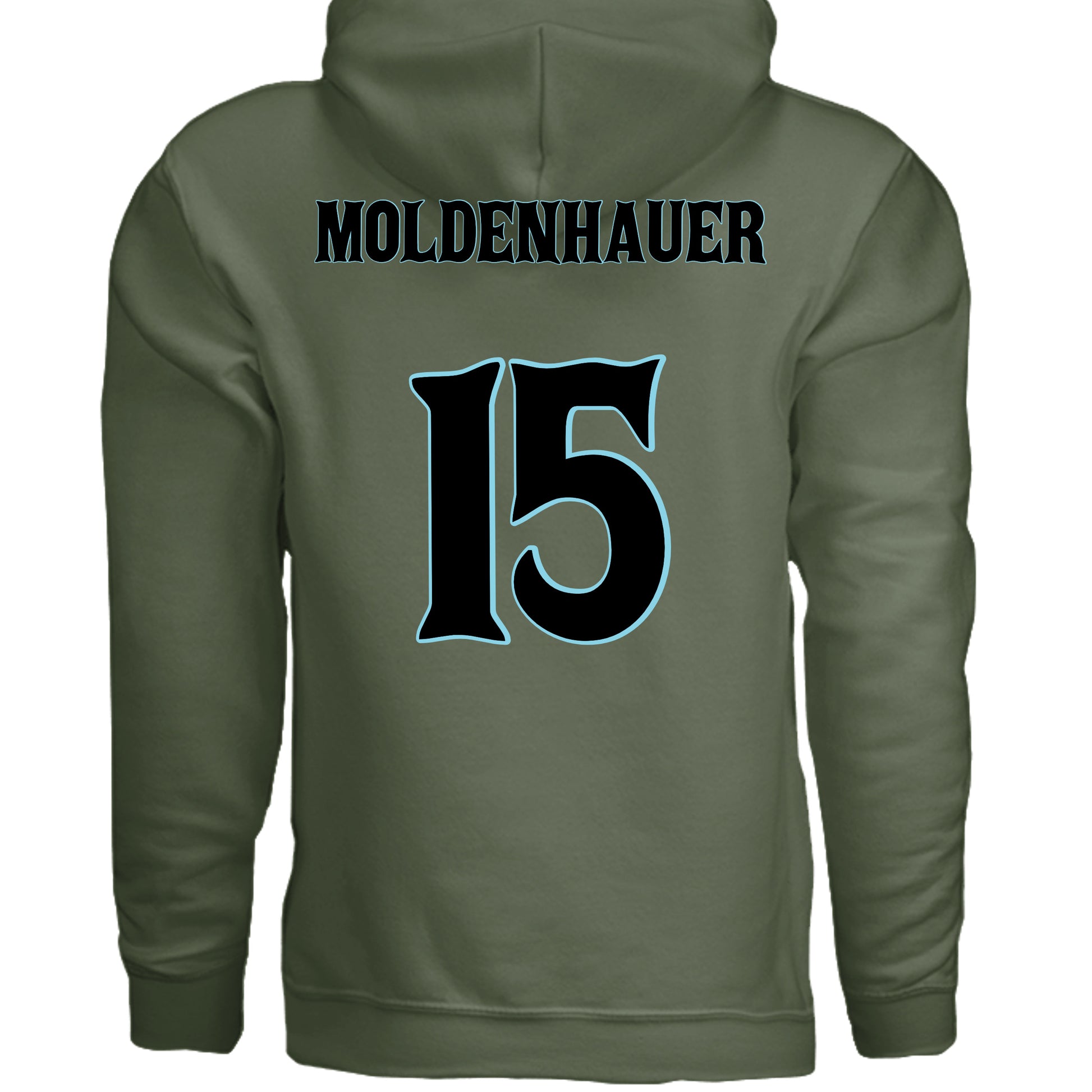 MILITARY GREEN - G185 - BACK
