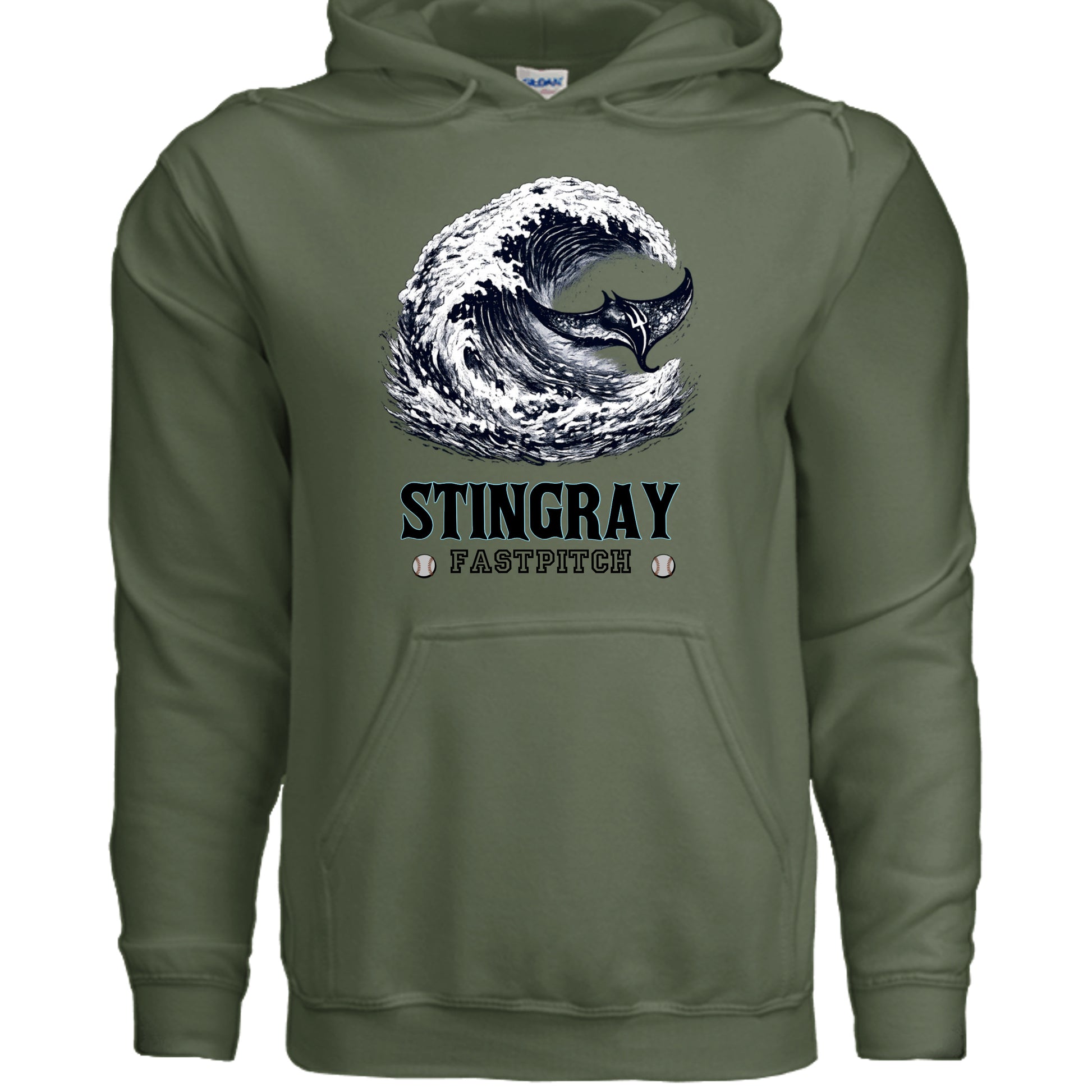 MILITARY GREEN - G185 - FRONT