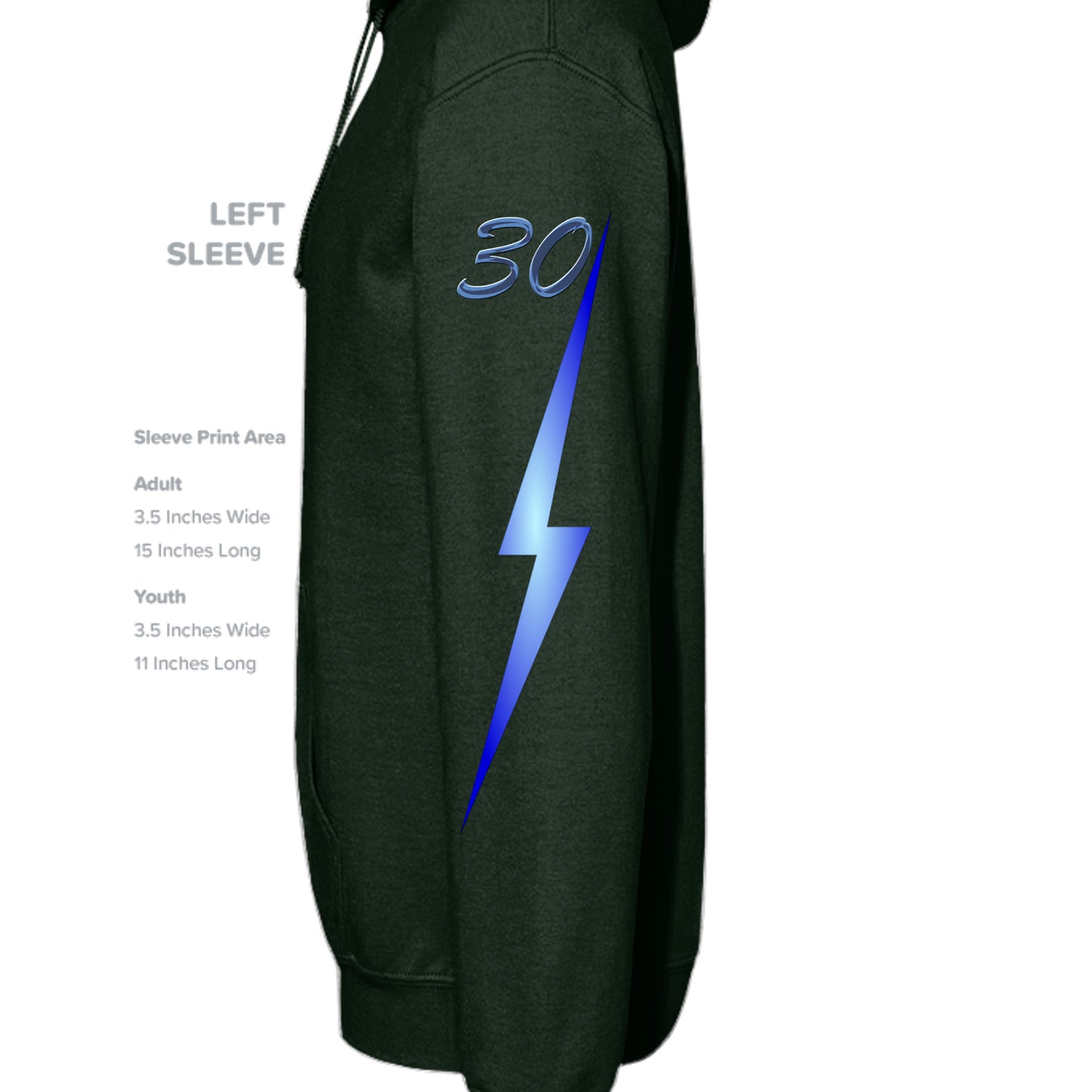 FOREST GREEN - G186 - SLEEVE_LEFT