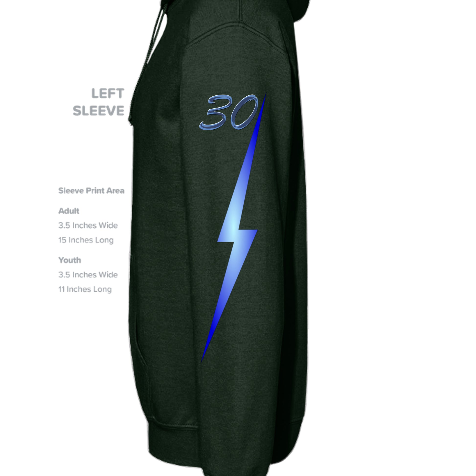 FOREST GREEN - G186 - SLEEVE_LEFT