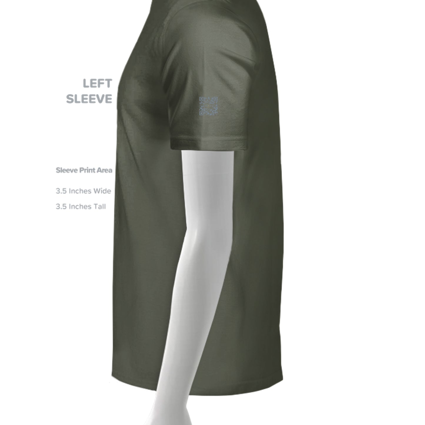 Dark Olive - 3001C - SLEEVE_LEFT