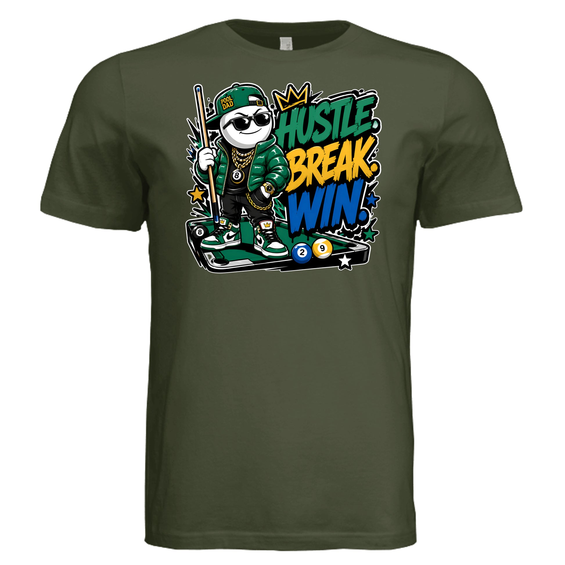 Military Green - 3001C - FRONT