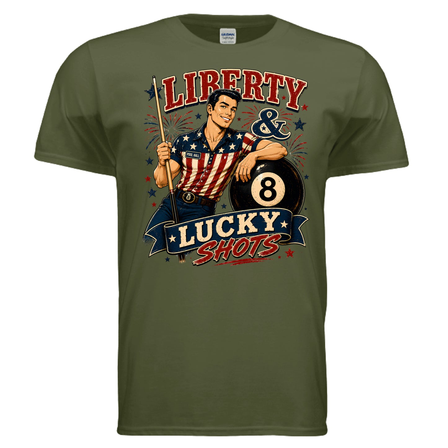 MILITARY GREEN - G640 - FRONT
