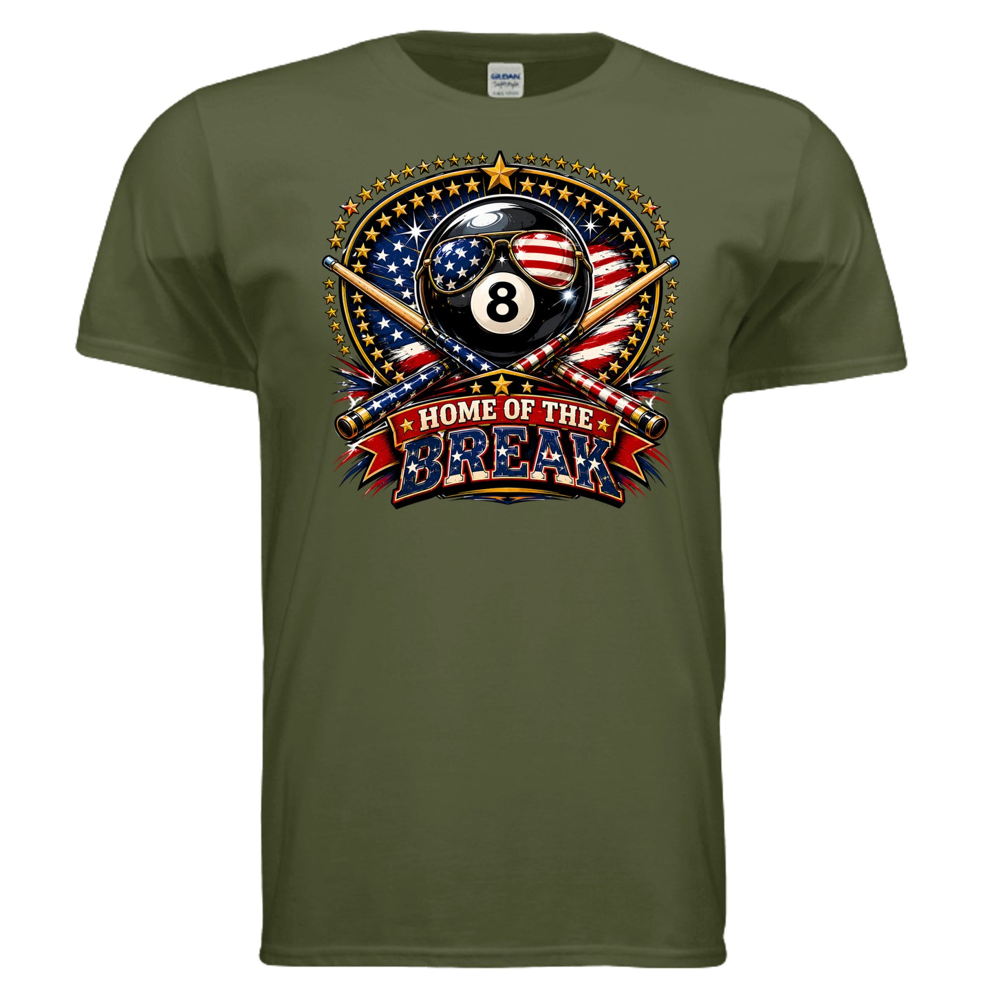MILITARY GREEN - G640 - FRONT