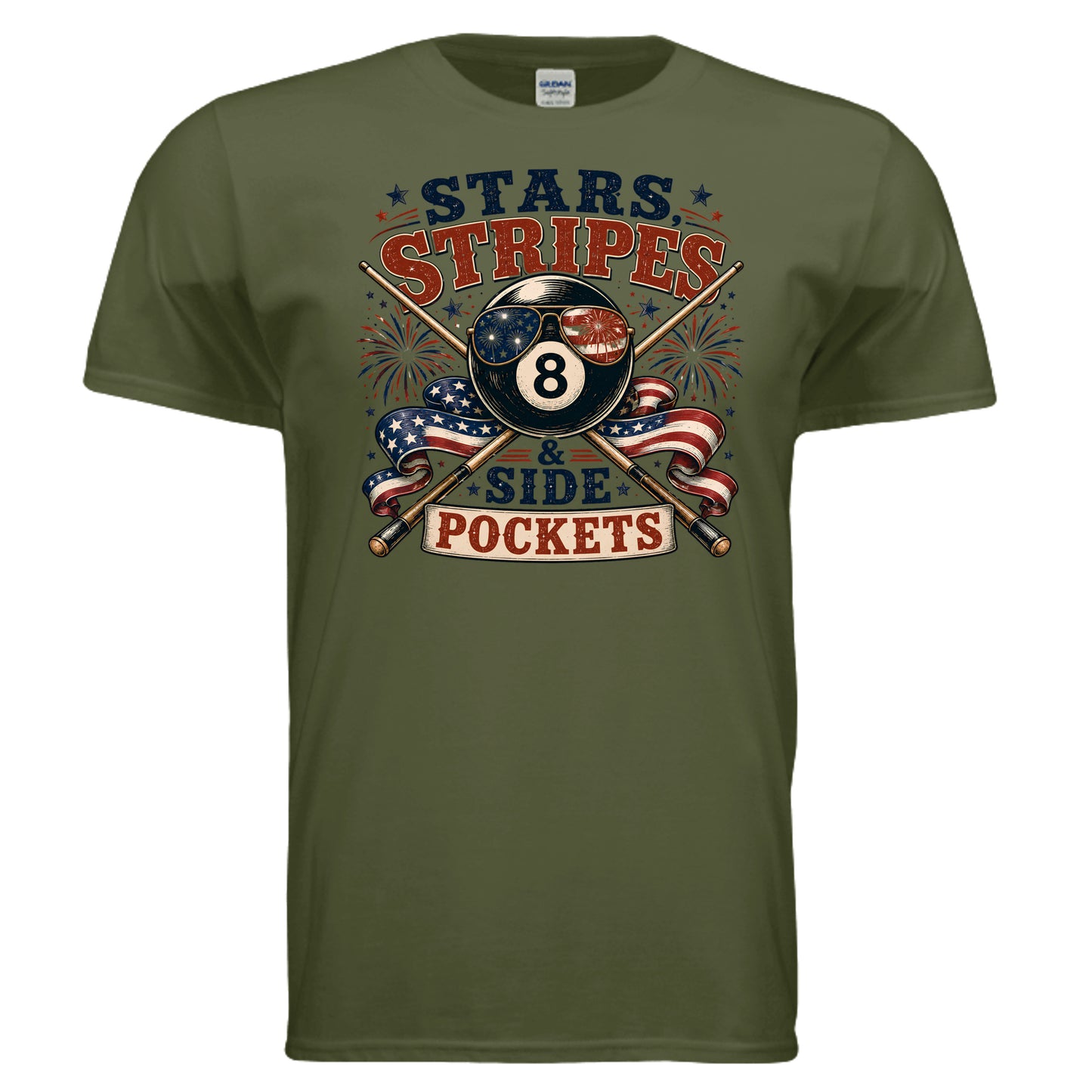 MILITARY GREEN - G640 - FRONT
