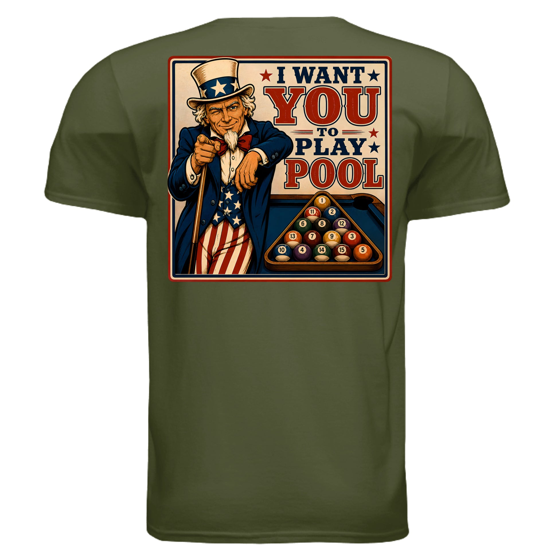 MILITARY GREEN - G640 - BACK