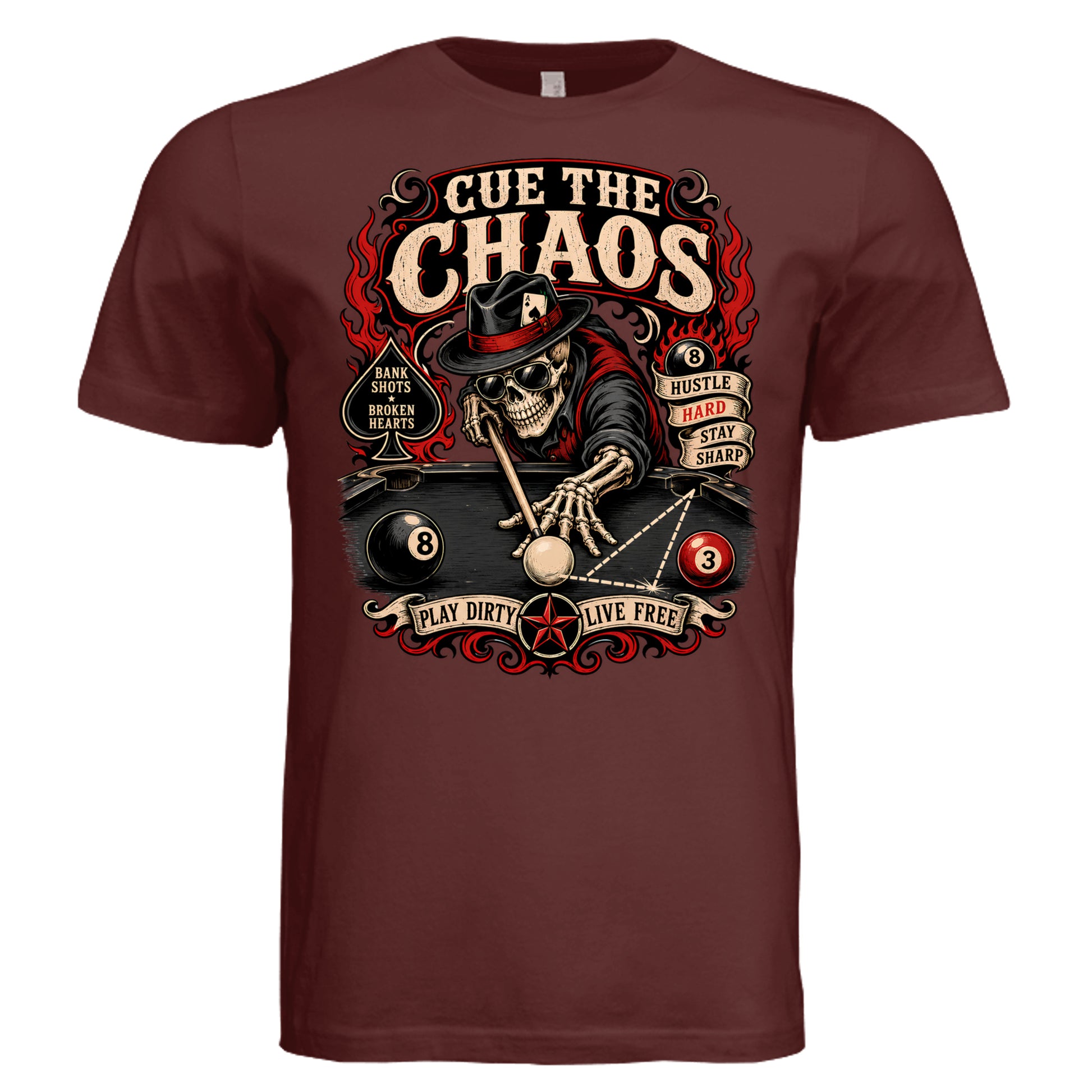 MAROON - 3001C - FRONT
