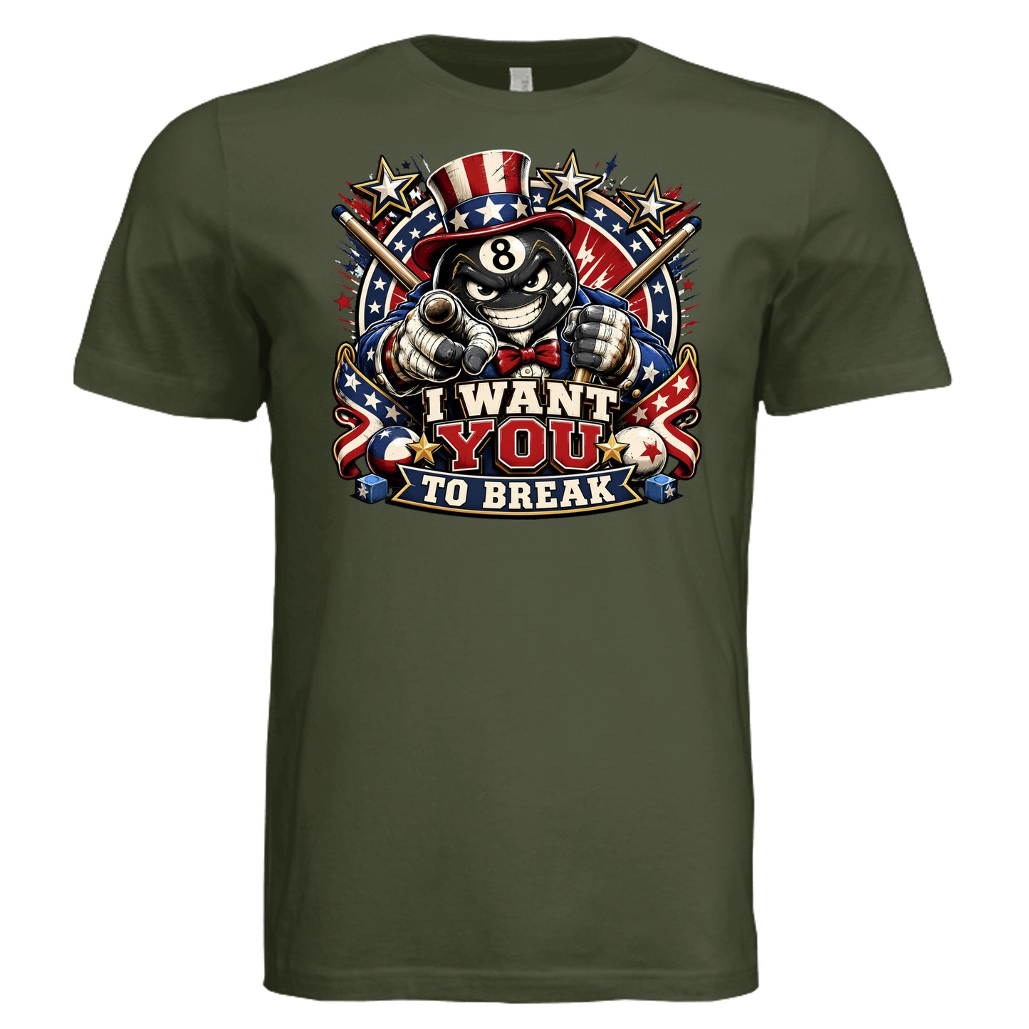 Military Green - 3001C - FRONT