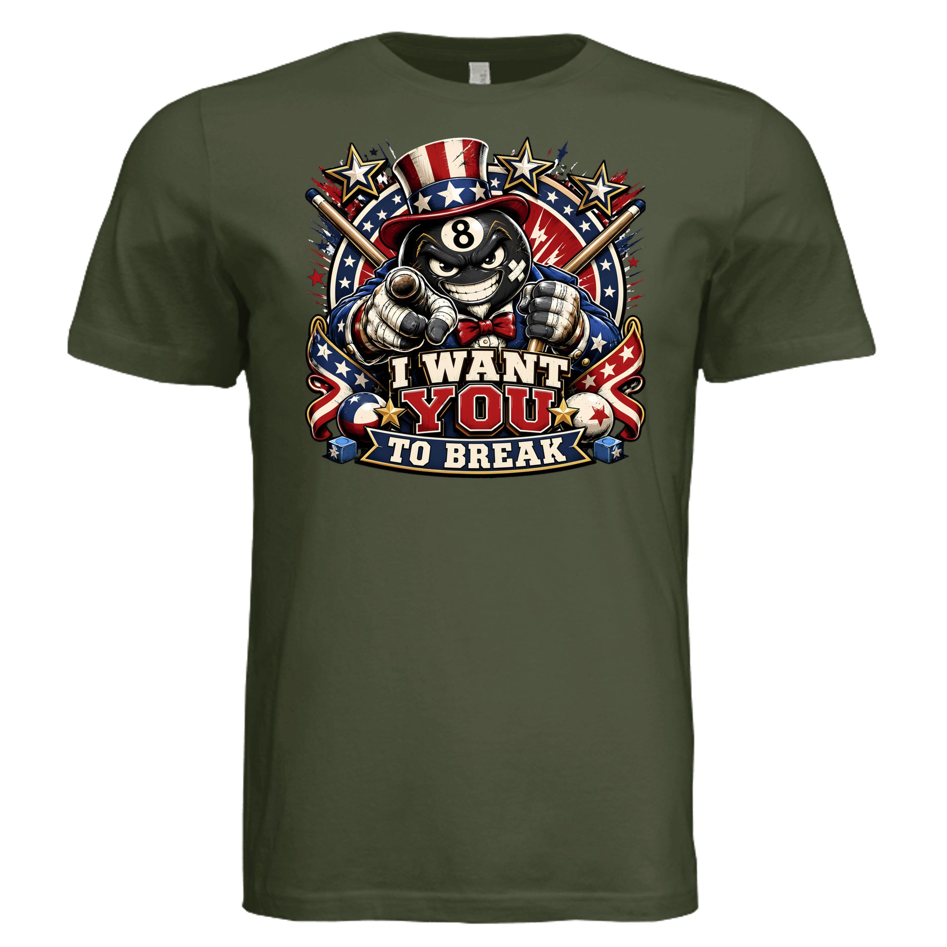 Military Green - 3001C - FRONT