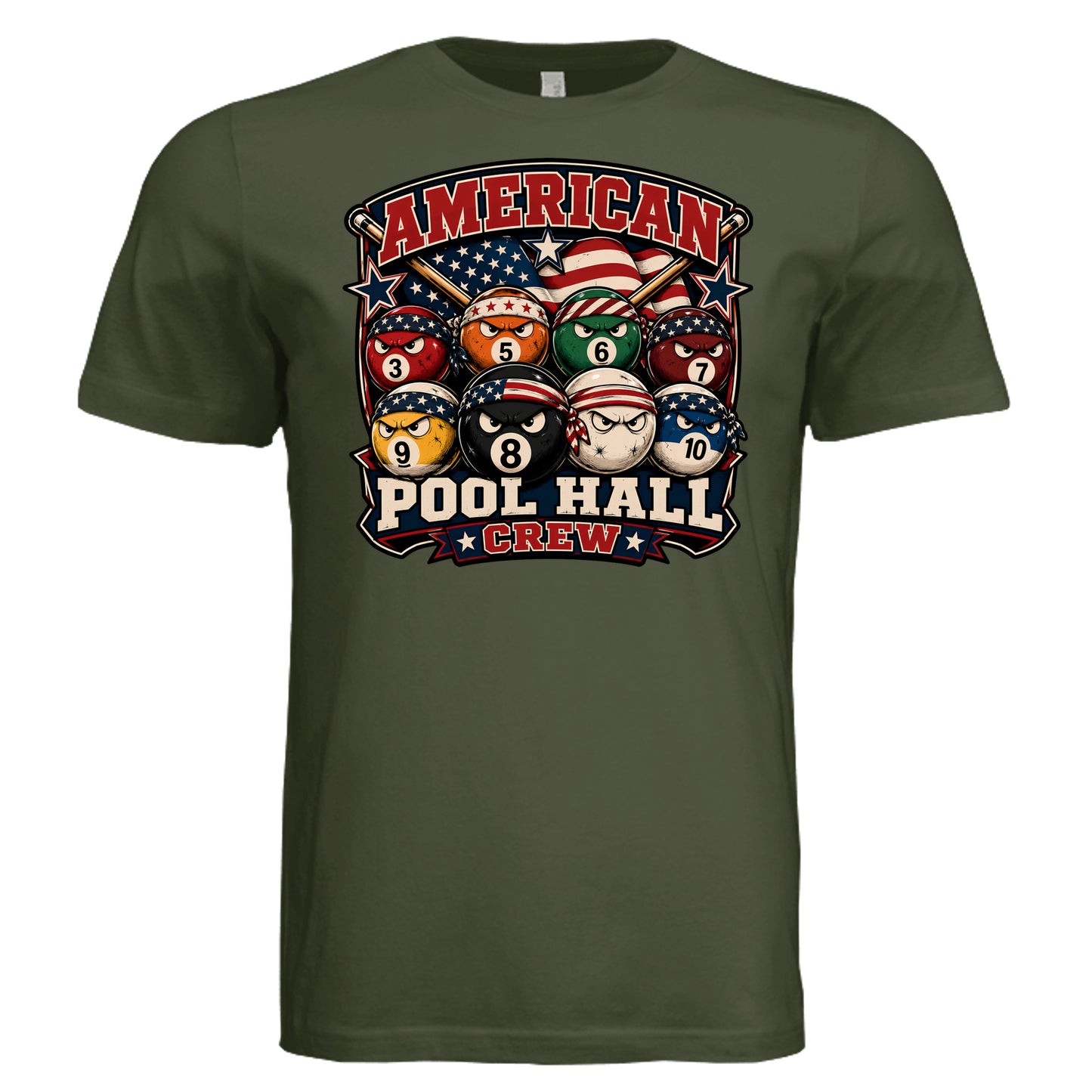 Military Green - 3001C - FRONT