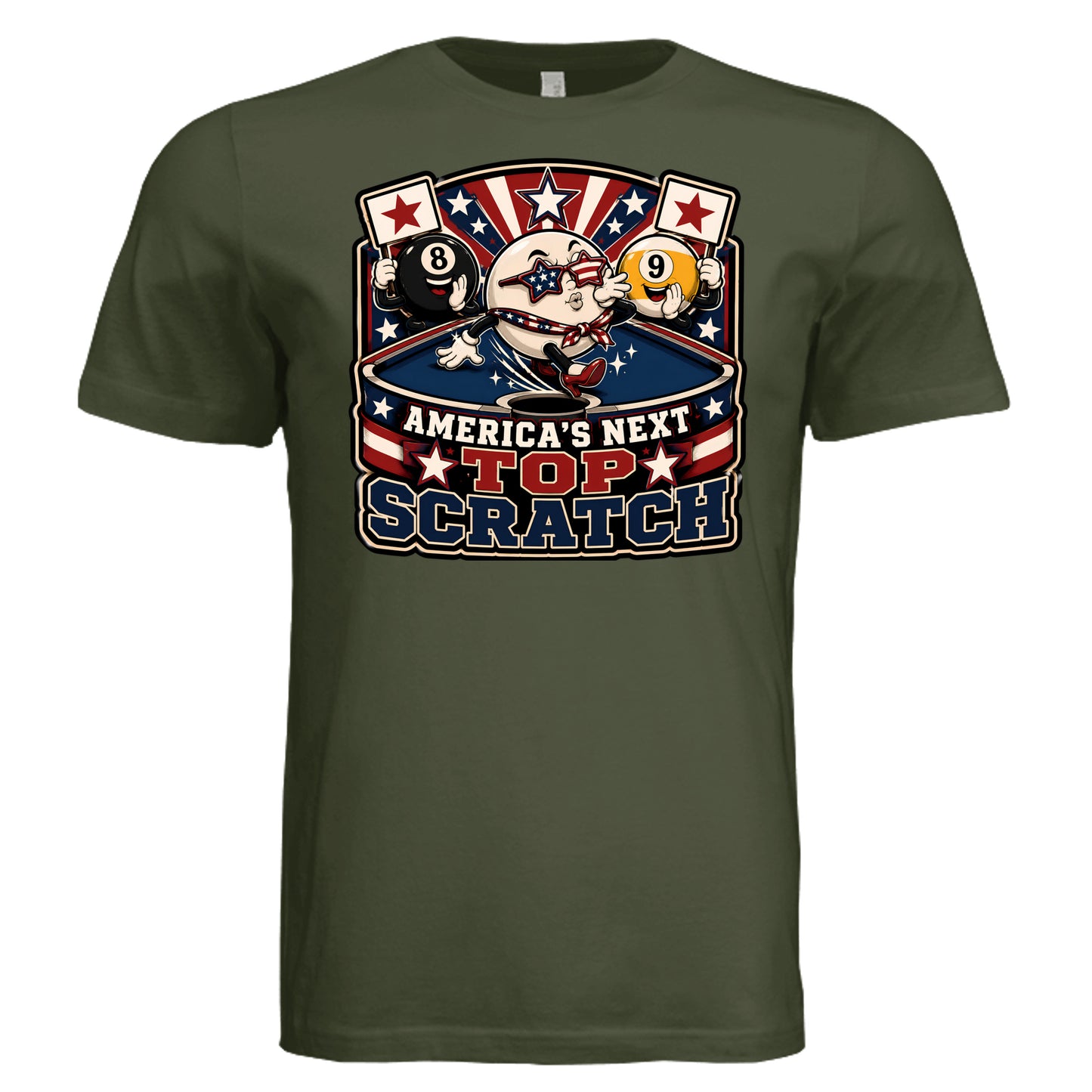 Military Green - 3001C - FRONT