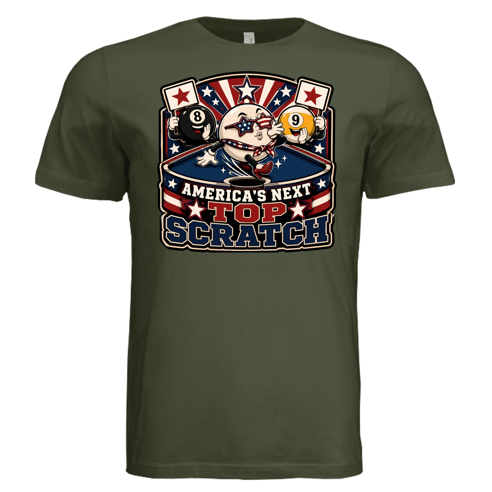 Military Green - 3001C - FRONT