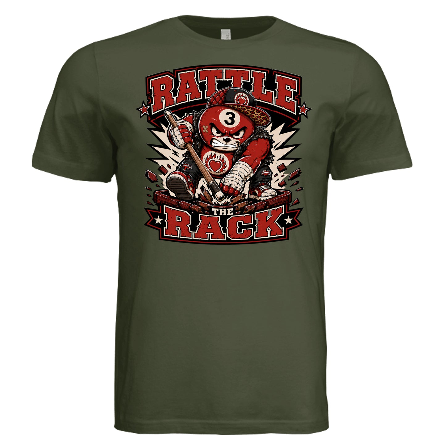 Military Green - 3001C - FRONT