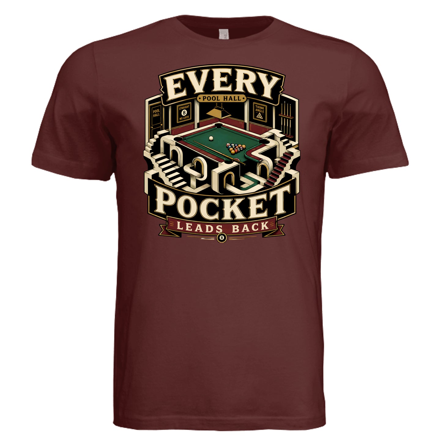 MAROON - 3001C - FRONT