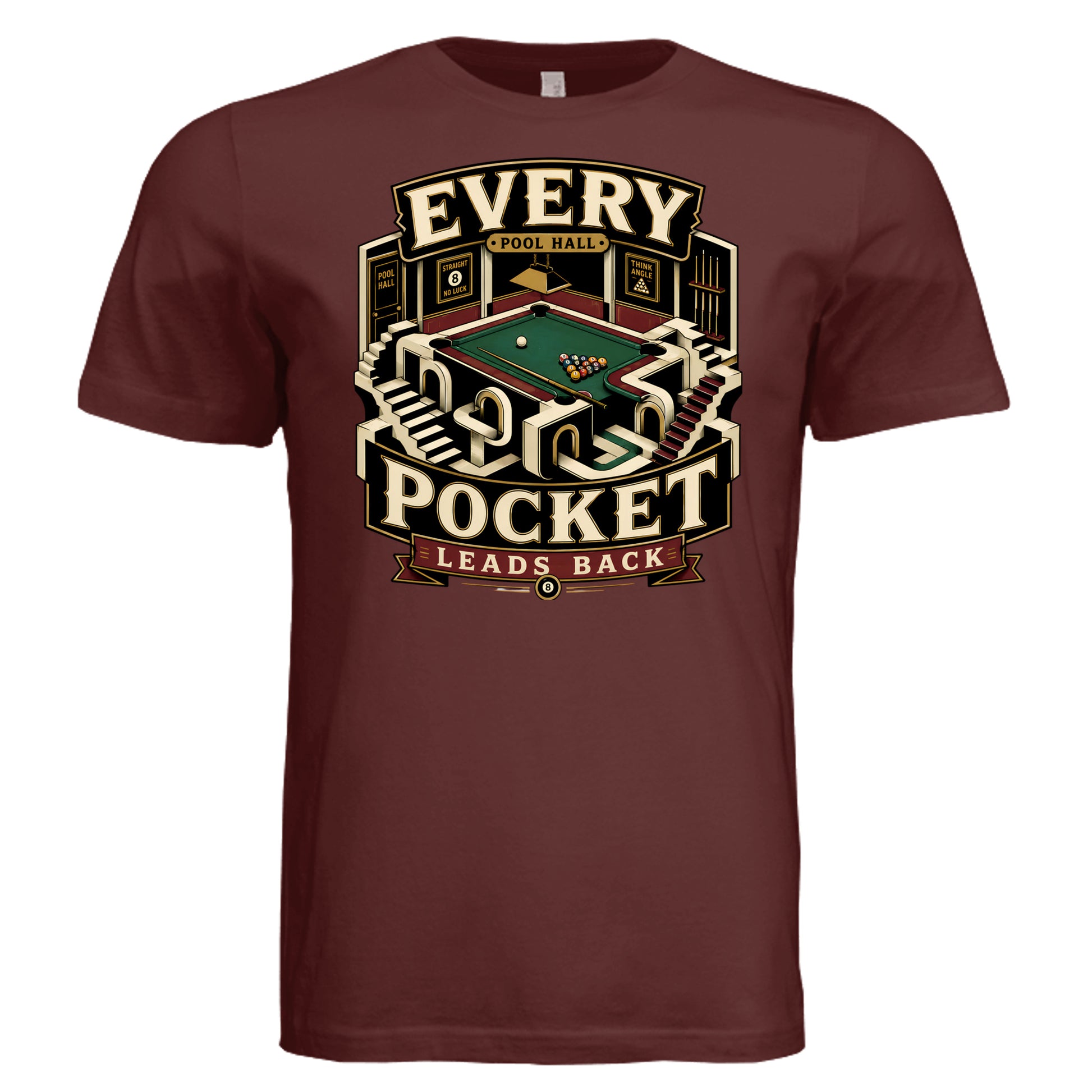 MAROON - 3001C - FRONT
