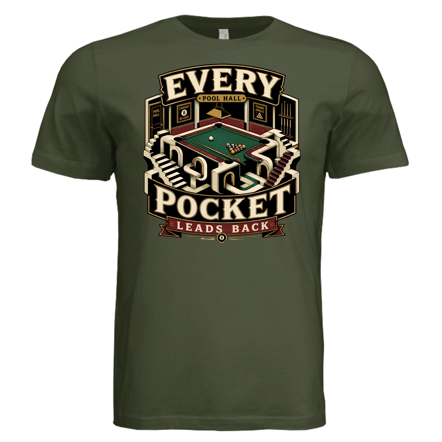 Military Green - 3001C - FRONT