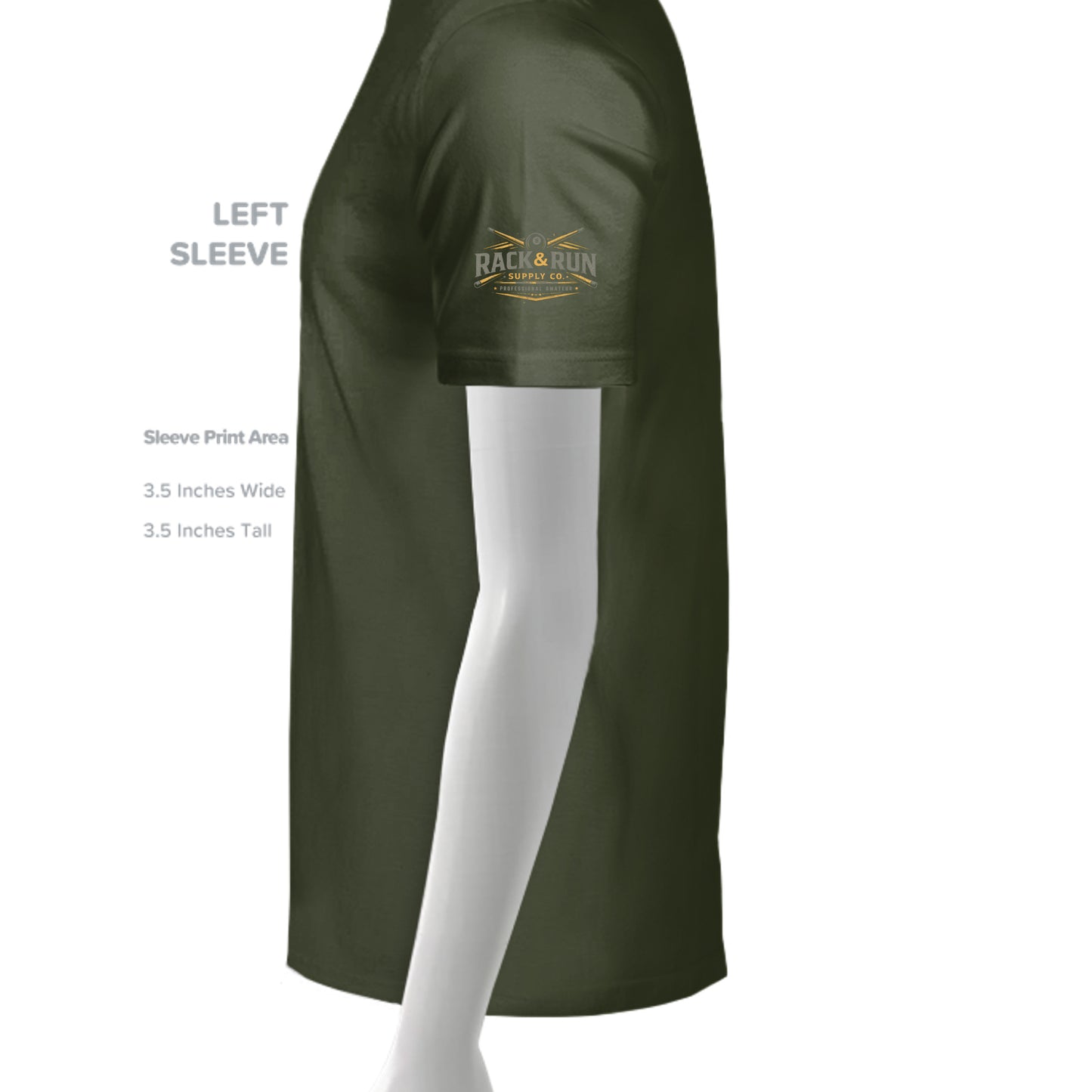 Military Green - 3001C - SLEEVE_LEFT
