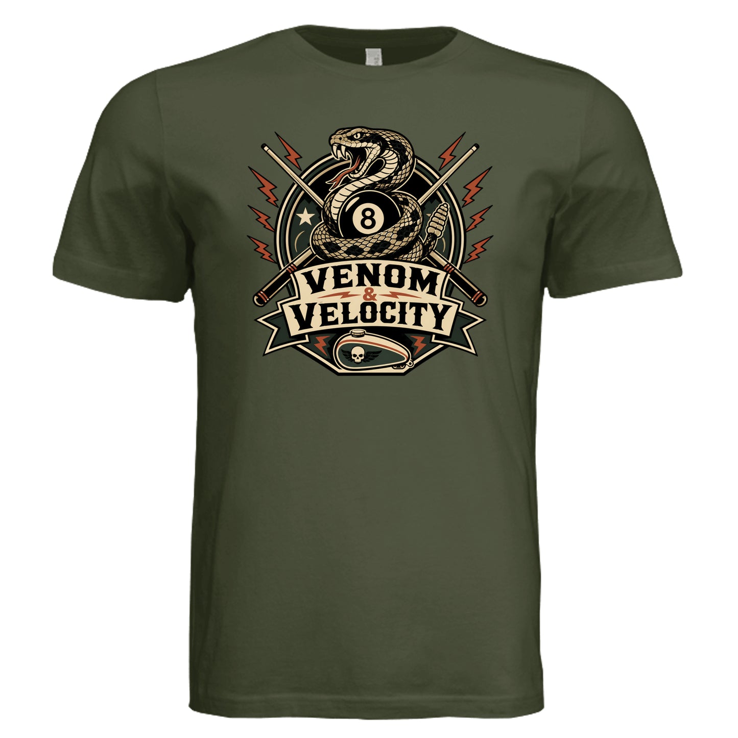 Military Green - 3001C - FRONT