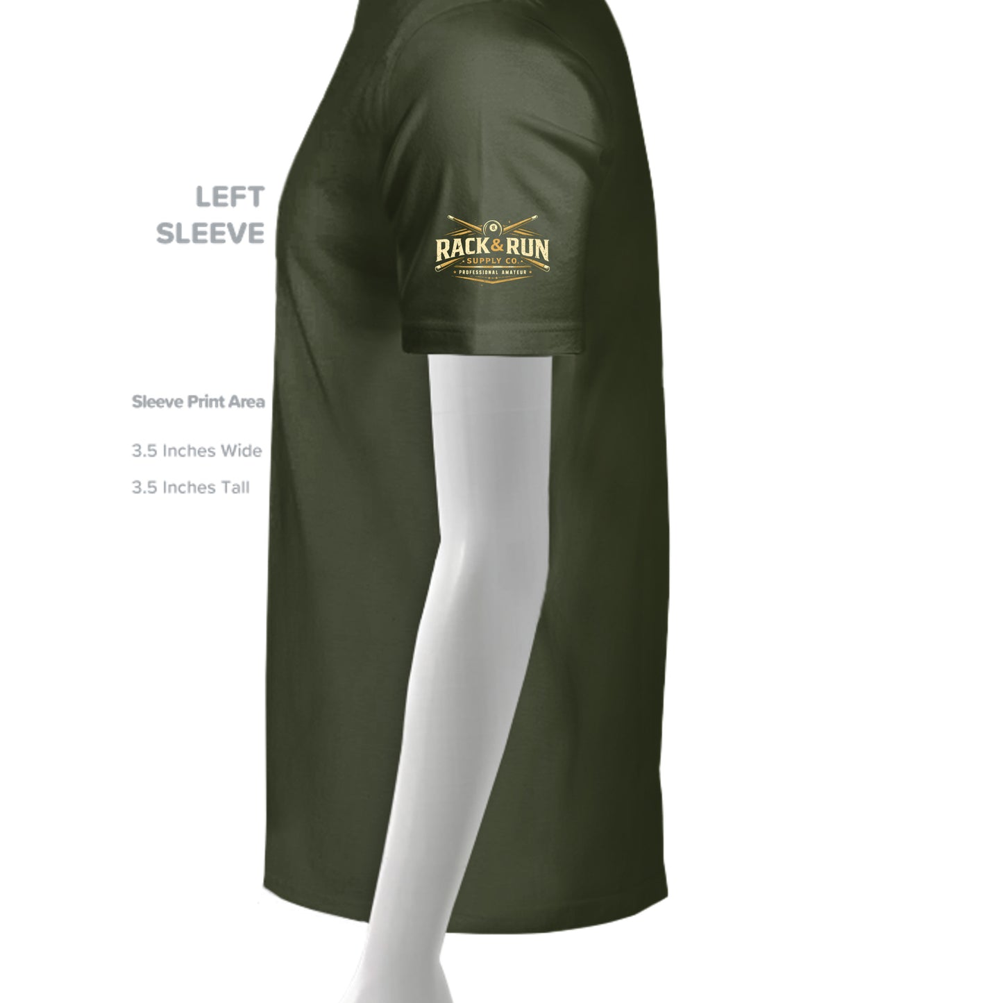 Military Green - 3001C - SLEEVE_LEFT