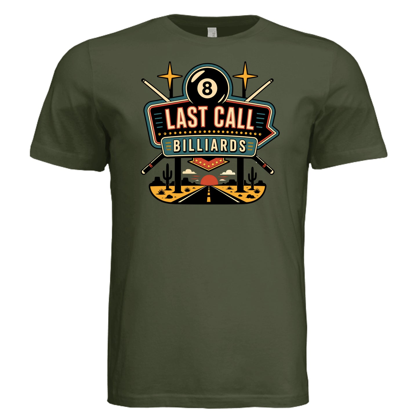 Military Green - 3001C - FRONT