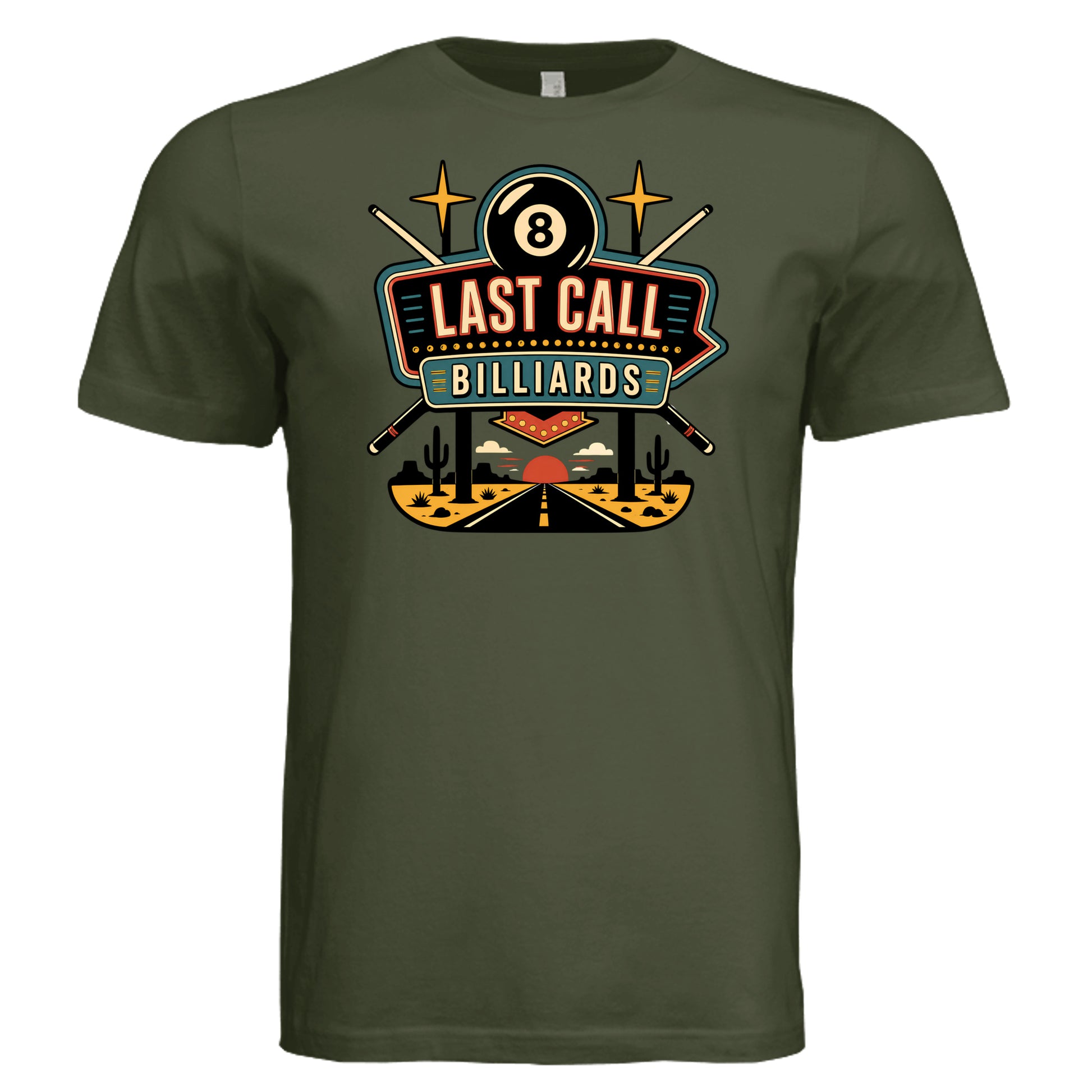 Military Green - 3001C - FRONT