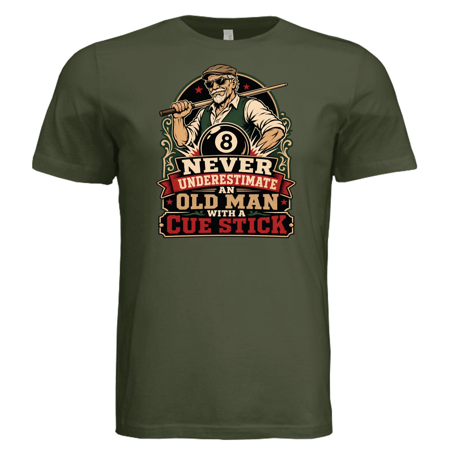 Military Green - 3001C - FRONT