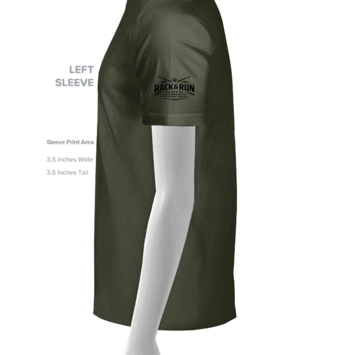 Military Green - 3001C - SLEEVE_LEFT
